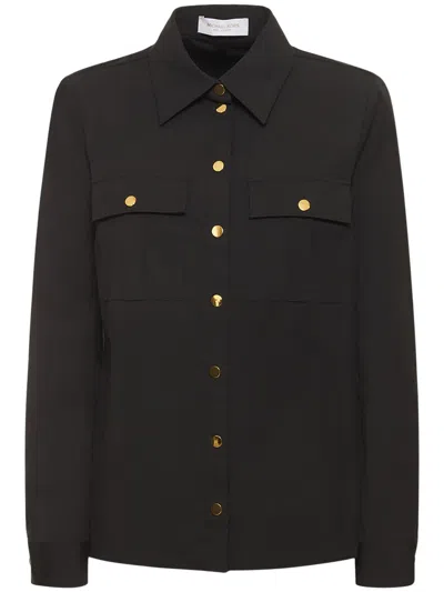 Michael Kors Classic And Versatile Black Shirt