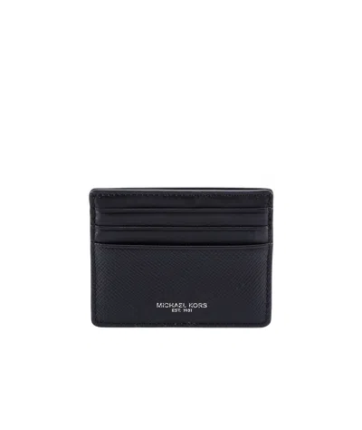Michael Kors Classic Flat Cardholder In Black