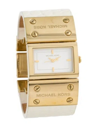 Pre-owned Michael Kors Classic Watch, 27mm In Multicolor