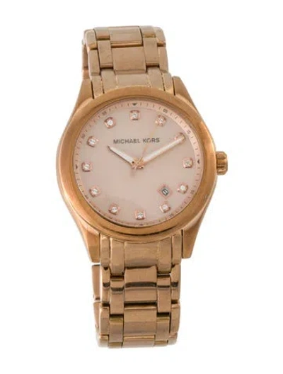 Pre-owned Michael Kors Classic Watch, 40mm In Multi