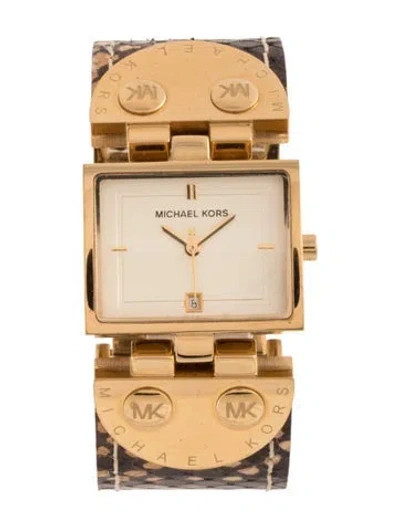 Pre-owned Michael Kors Classic Watch In Multi