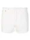 Michael Kors Classic White Cotton Shorts In White