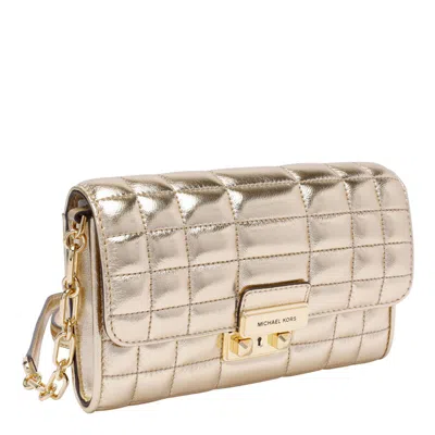 Michael Kors Clutch Bag In Gold