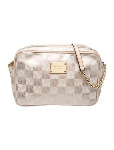 Pre-owned Michael Kors Clutch In Neutral