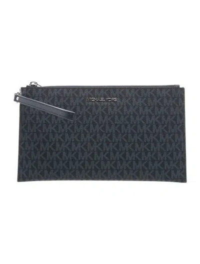 Pre-owned Michael Kors Clutch W/ Tags In Blue