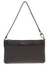 Michael Kors Leather Zip-top Shoulder Bag In Brown
