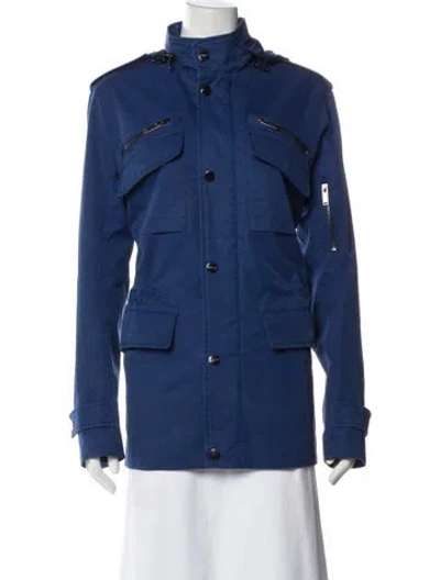 Pre-owned Michael Kors Coat In Blue