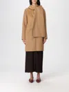 Michael Kors Coat  Woman Color Beige In Brown
