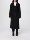 Michael Kors Coat  Woman Color Black In Black