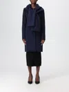 Michael Kors Coat  Woman Color Blue In Blue