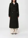 Michael Kors Coat  Woman Color Green In Black