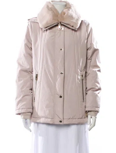 Pre-owned Michael Kors Coat In Pink