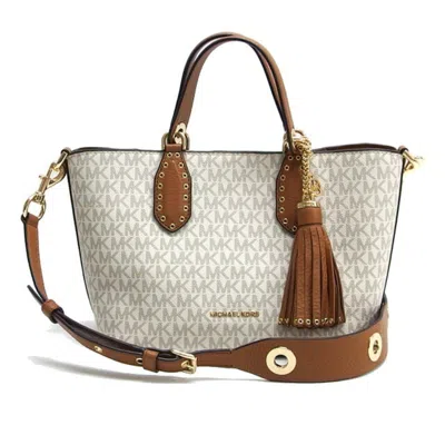 Pre-owned Michael Kors Coated Canvas Handbag Shoulder Bag ()