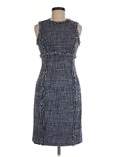 Pre-owned Michael Kors Cocktail Dress In Blue