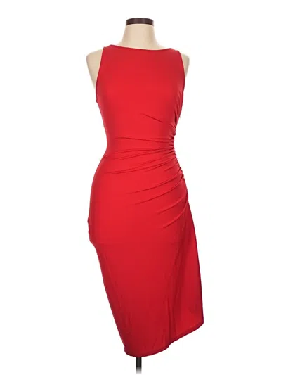 Pre-owned Michael Kors Cocktail Dress In Red