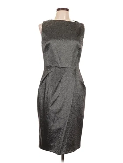 Pre-owned Michael Kors Cocktail Dress In Silver