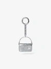 Michael Kors Colby Bag Charm In Silver
