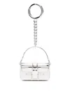 Michael Kors Colby Bag Charm In Metallic