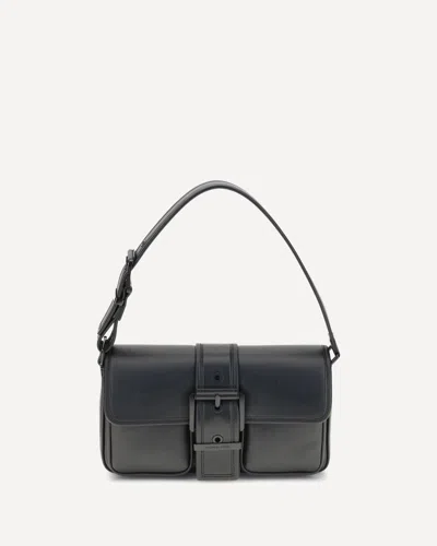 Michael Kors Colby Medium Shoulder Bag In Black