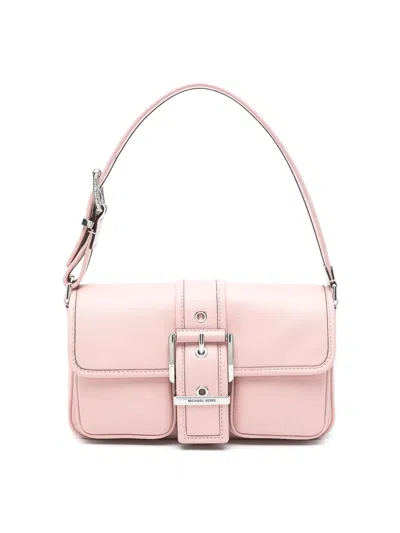 Michael Kors Colby Medium Shoulder Bag In Pink