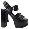 Michael Kors Colby Platform Sandal In Black Leather