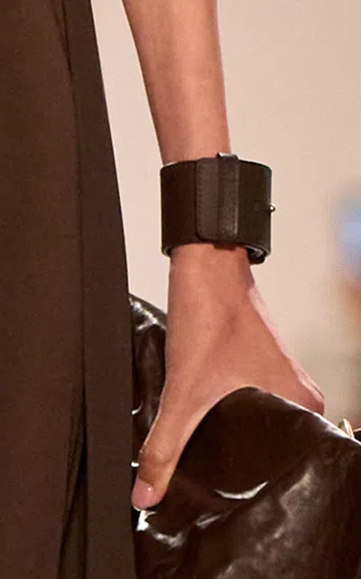Michael Kors Collar Stud Bracelet In Brown