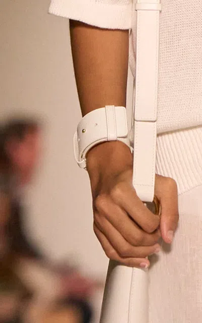 Michael Kors Collar Stud Bracelet In White