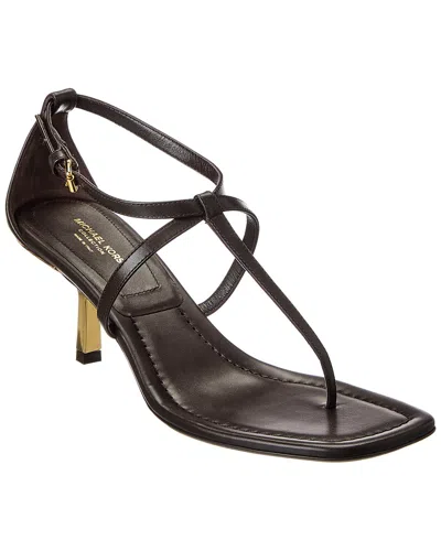 Michael Kors Collection Anna Leather Sandal