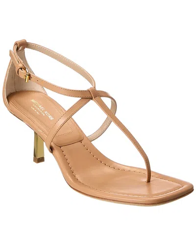 Michael Kors Collection Anna Leather Sandal