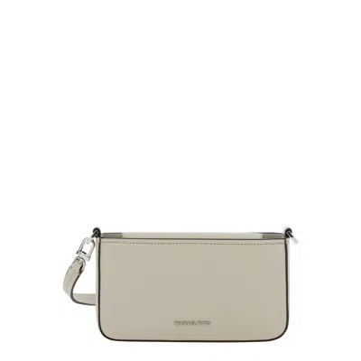 Michael Kors Collection Beige Shoulder Bag With Logo
