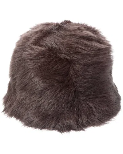 Michael Kors Collection Bucket Hat In Brown
