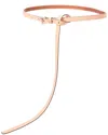 Michael Kors Collection Carolyn Leather Belt