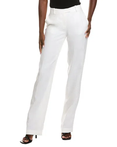 Michael Kors Collection Crepe Sable Yasmeen Trouser In White