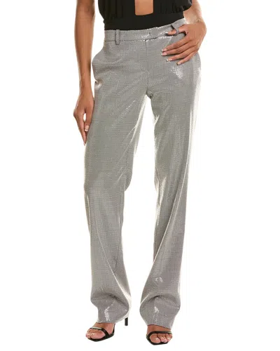 Michael Kors Collection Carolyn Trouser In Gray