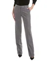Michael Kors Collection Carolyn Wool & Cashmere-blend Pant In Gray