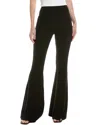 Michael Kors Collection Wool-blend Flare Pant In Black