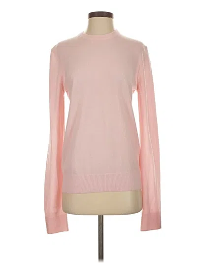 Pre-owned Michael Kors Collection Cashmere Pullover Sweater In Pink