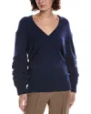 Michael Kors Collection Cashmere Sweater In Blue