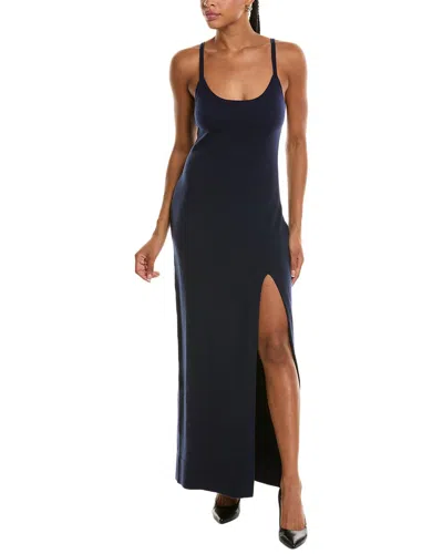 Michael Kors Collection Cashmere-blend Knit Maxi Dress In Animal Print