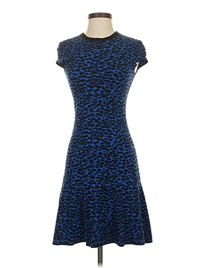 Pre-owned Michael Kors Collection Casual Dress In Blue