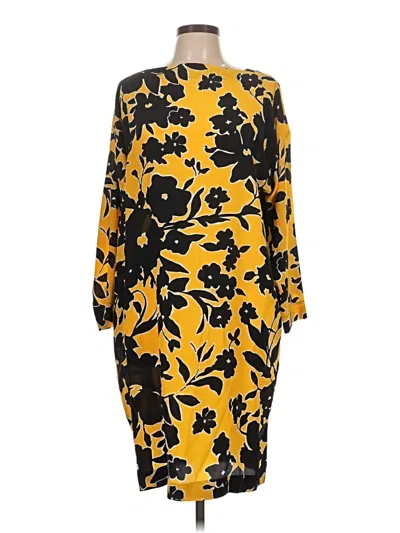 Pre-owned Michael Kors Collection Casual Dress In Yellow