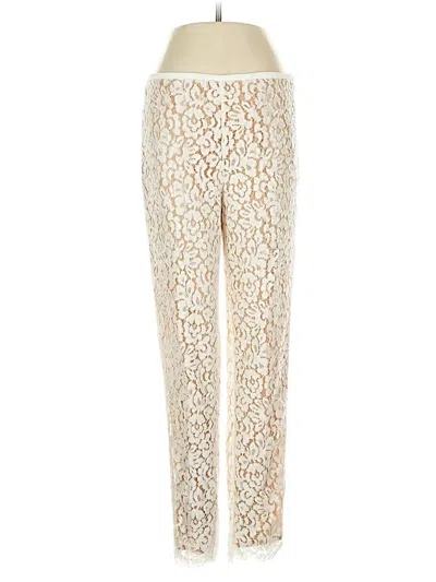 Pre-owned Michael Kors Collection Casual Pants In White