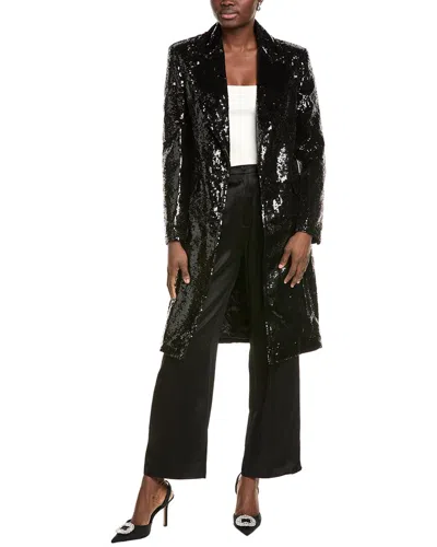 MICHAEL KORS MICHAEL KORS COLLECTION CHESTERFIELD SEQUIN WOOL-BLEND BLAZER