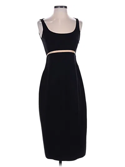 Pre-owned Michael Kors Collection Cocktail Dress In Black
