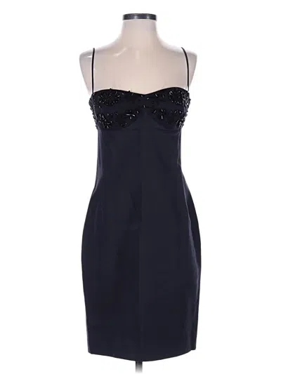 Pre-owned Michael Kors Collection Cocktail Dress In Black