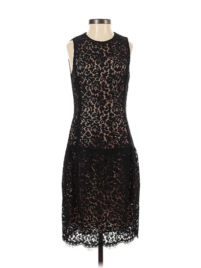 Pre-owned Michael Kors Collection Cocktail Dress In Black
