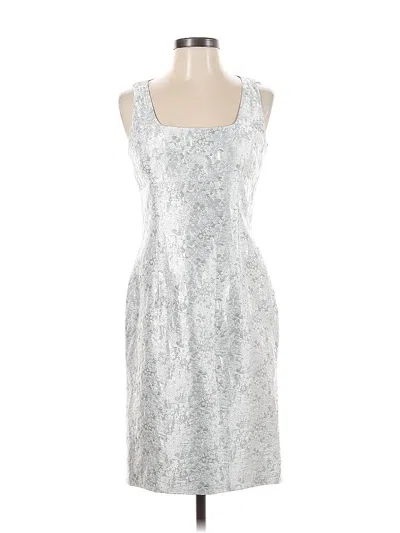 Pre-owned Michael Kors Collection Cocktail Dress In Gray