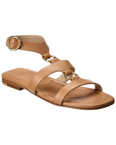 Michael Kors Collection Dusty Leather Sandal