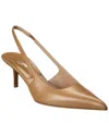 Michael Kors Collection Emma Leather Slingback Pump