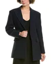 Michael Kors Collection Gabardine Sculpted Wool & Silk-blend Blazer